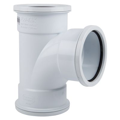 WASTE JUNCTION 87.5DEG SV PL 110MM SABS