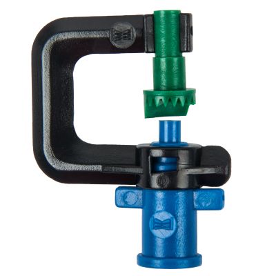 MICRO RAINJET HEAD 8 STREAM 180DEG GRN 1.3MM