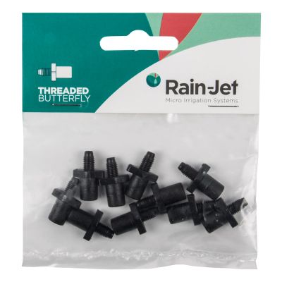 MICRO RAINJET ADAPTOR SCREWED BUTTERFLY M5 10PK