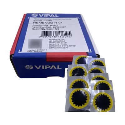 VIPAL ROUND TUBE PATCH 40MM PRICE PER EACH