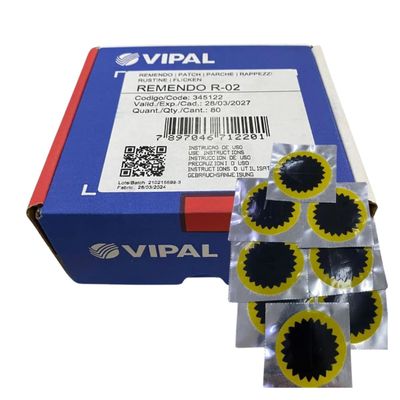 VIPAL ROUND TUBE PATCH 50MM PRICE EACH