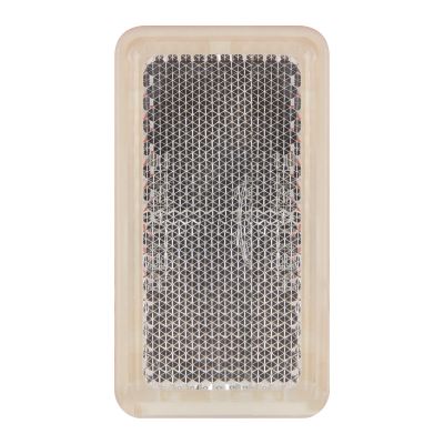 Rectangular Reflector Stick On Clr 65mm