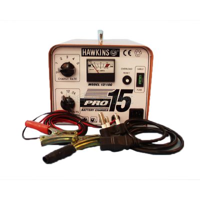 HAWKINS Battery Charger Pro 15 6v/12v/24v