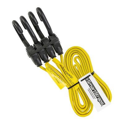 Bungee Straps Flat 1.2m 2pc Yel