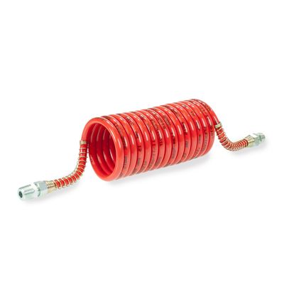 FLEXICOIL SUZI HOSE SANS HALF INCH BSP FITTING RED
