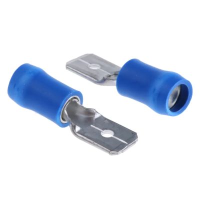 U-PART Terminal Male Tab Blu 1.5-2.5mm 6.3mm Lt250