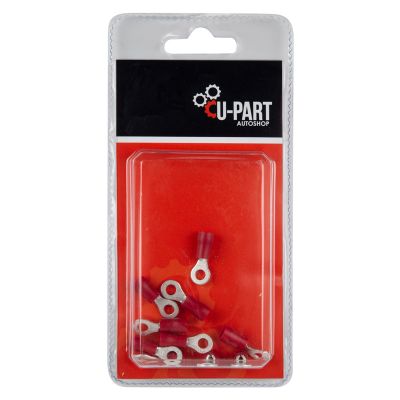 U-PART TERMINAL RING LUG RED 0.5-1.5MM 4MM LR15004