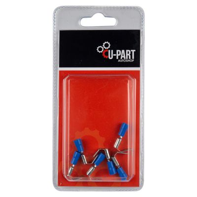 U-PART TERMINAL PIGGY BACK BLU 1.5-2MM 6.3MM LM250
