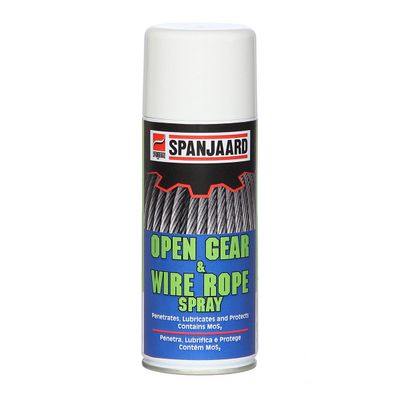 SPANJAARD OPEN GEAR & WIRE ROPE SPRAY 350ML