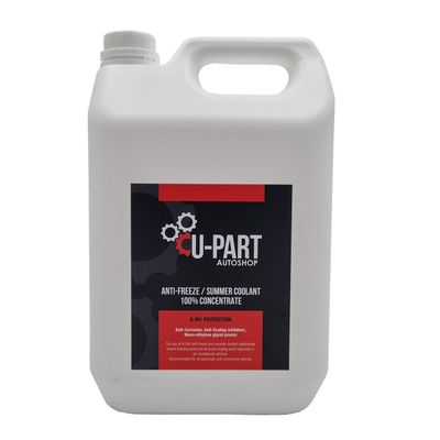 U-PART ANTI-FREEZE SUMMER COOLANT 100% 5L