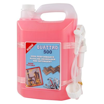 QUATTRO DEGREASER CLEANER 500 TUBE TRIGGER 5L