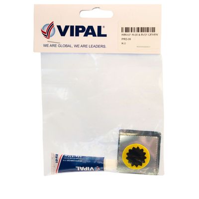 VIPAL Tube Patch And Cement Pre Pack Of 5 + 1