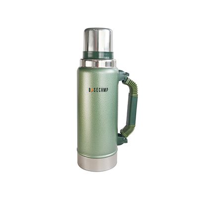 BASECAMP Vacuum Flask St/steel Traditional 1.25l