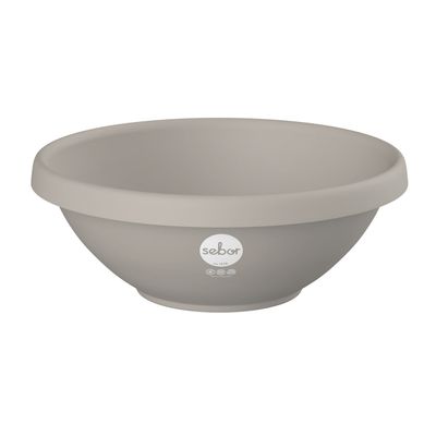 SEBOR SOLAR DISH WITH GRID SET 35CM LIGHT GREY