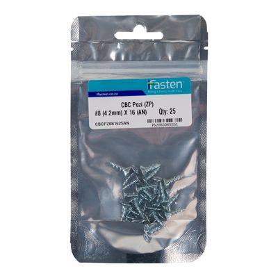 IFASTEN CBC POZI NO8 ZP 4.2MMX16MM 25 PP