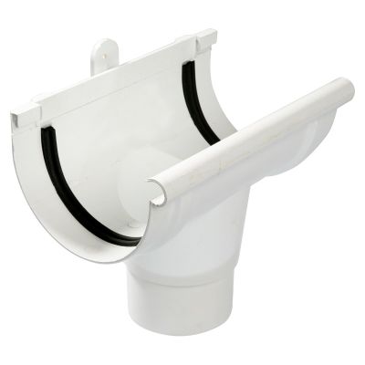 Pvc Gutter Half-round Outlet Round