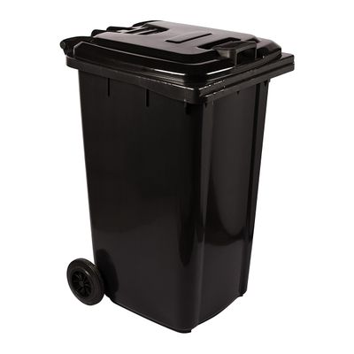 REFUSE WHEELY BIN SABS HDPE BLACK 240L