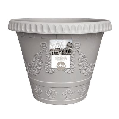 SEBOR Italo Roma Pot St 35cm Grigio