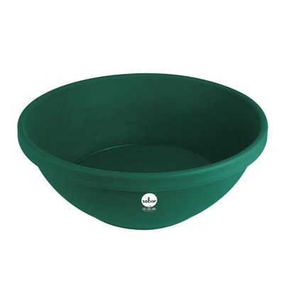 SEBOR SOLAR DISH 35CM DARK GREEN