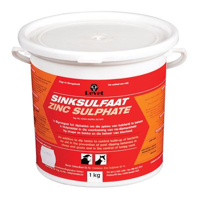 REVET ZINK SULPHATE 1KG