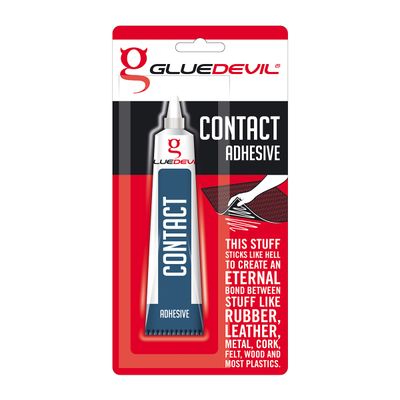GLUEDEVIL CONTACT ADHESIVE B/P 50ML