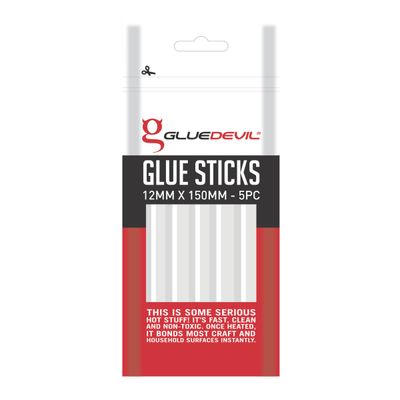 GLUEDEVIL GLUE STICKS 8MM X 100MM 7 STICKS