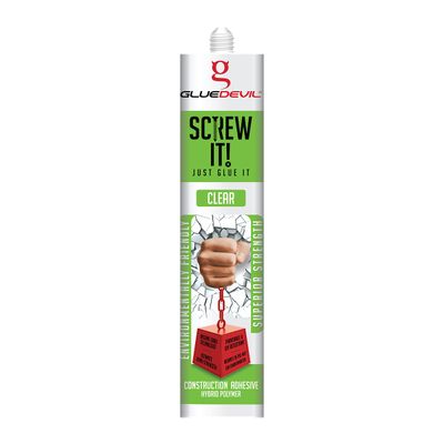 GLUEDEVIL SCREW IT! JUST GLUE IT CLEAR 290ML