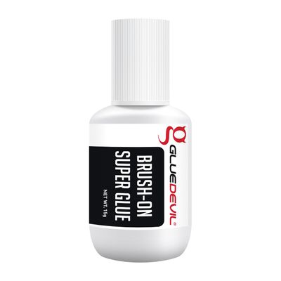 GLUEDEVIL SUPER GLUE BRUSH ON 15GR