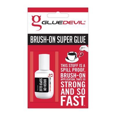 GLUEDEVIL SUPER GLUE BRUSH ON 8GR