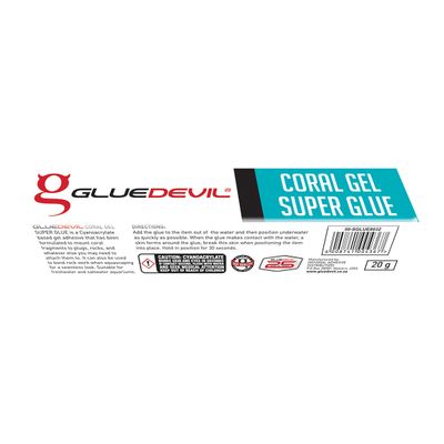 GLUEDEVIL SUPER GLUE CORAL GEL 20GR