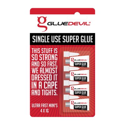 GLUEDEVIL SUPER GLUE GD VALUE PACK 4X1G