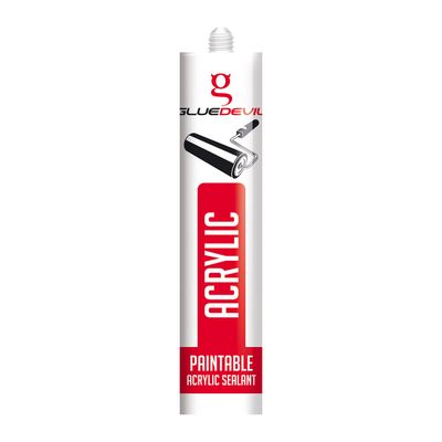 GLUEDEVIL ACRYLIC SEALANT PAINTABLE 260ML