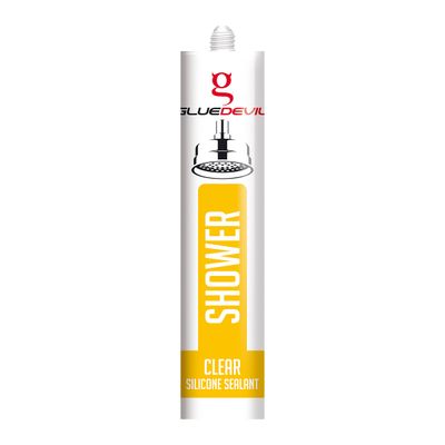 GLUEDEVIL SILICONE SHOWER CLEAR 280ML