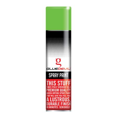 GLUEDEVIL SPRAY PAINT 300ML APPLE GREEN