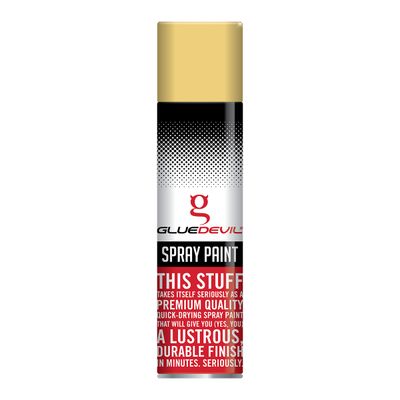GLUEDEVIL SPRAY PAINT 300ML CREAM