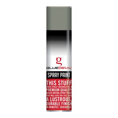 GLUEDEVIL SPRAY PAINT 300ML GREY PRIMER