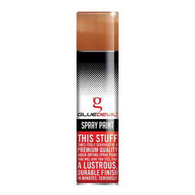 GLUEDEVIL S/PAINT NATURAL COPPER