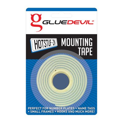 GLUEDEVIL D/SIDED MOUNTING TAPE 3MMX24MMX10M