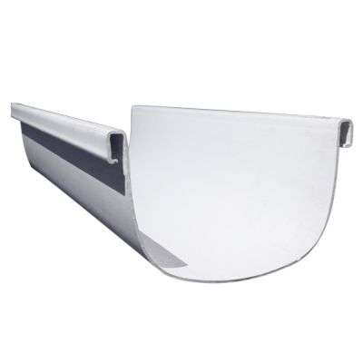 Pvc Gutter D-shape 6.0m