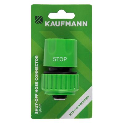 Kaufmann 20mm Connector Hose Shut Off