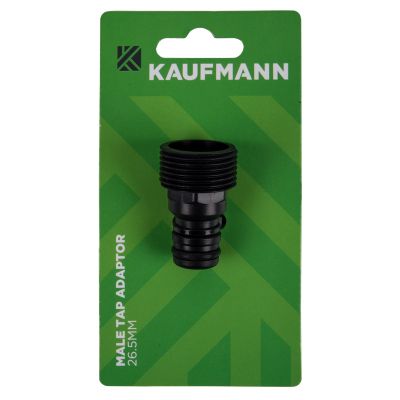 Kaufmann 19-20mm Int 26.5mm Ext Tap Adaptor Male