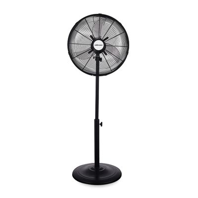 MELLERWARE Fan Pedestal Steel 3 Sp Adj 50w 40cm Bl