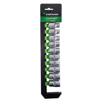 Kaufmann Socket 1/2 Drive 10 Pcs 10-19mm