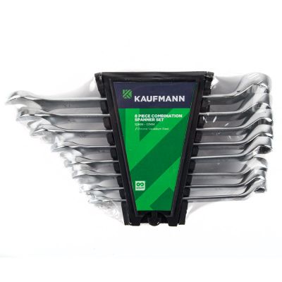 Kaufmann Spanner Set R/o Deep Offset 8 Pcs 10-17mm
