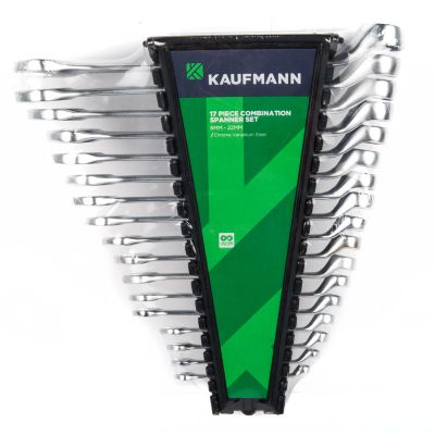 Kaufmann Spanner Set R/o Deep Offset 17 Pcs 6-22mm