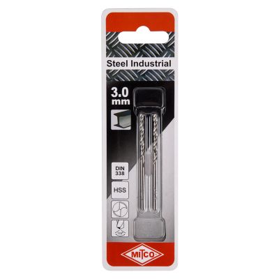 MITCO DRILL BIT PROF 3.0MM (2 PACK) PACKED