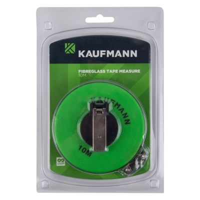 Kaufmann Tape Measure Fibre Glass 10m