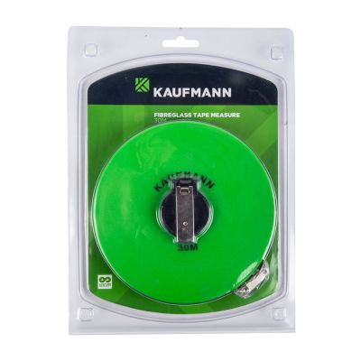Kaufmann Tape Measure Fibre Glass 30m