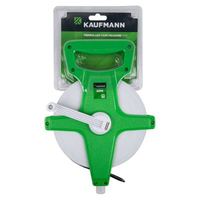 Kaufmann Tape Measure Fibre Glass Crp-j3 50m