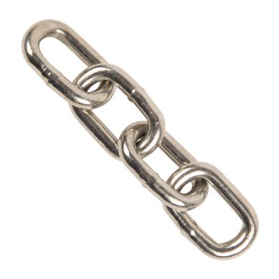 CHAIN MEDIUM LINK ELECTROSTATIC GALV 8MM X 30M
